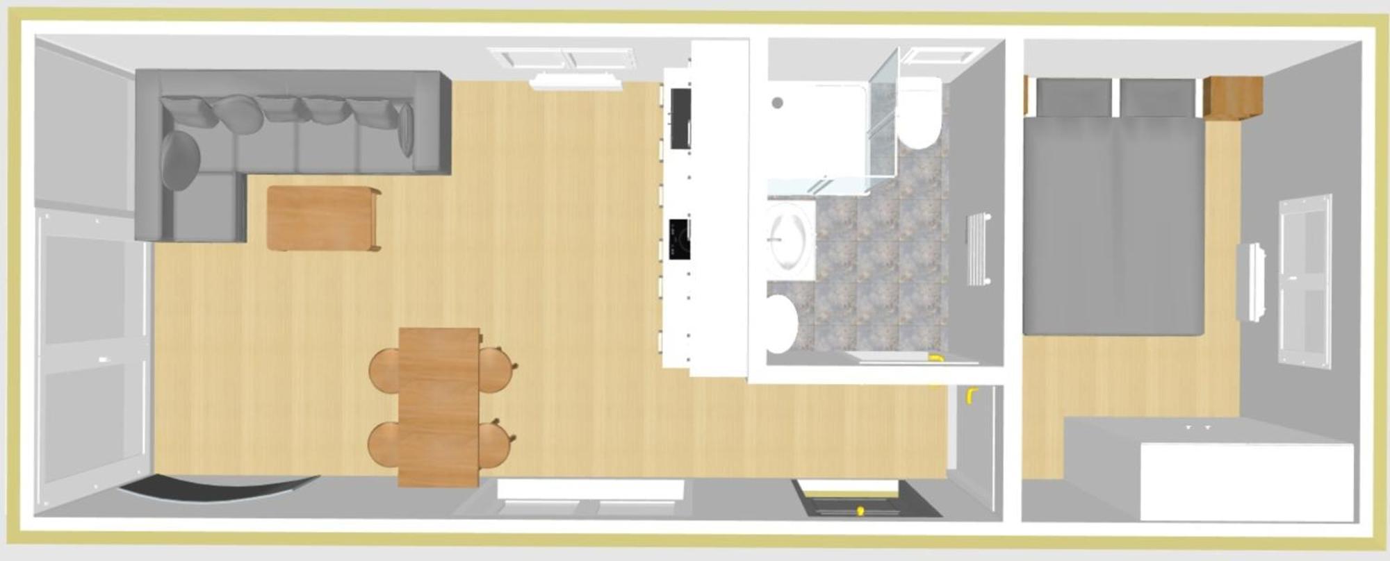 Stuer Tiny House Lotta - Auszeit-Oase Am Plauer See מראה חיצוני תמונה