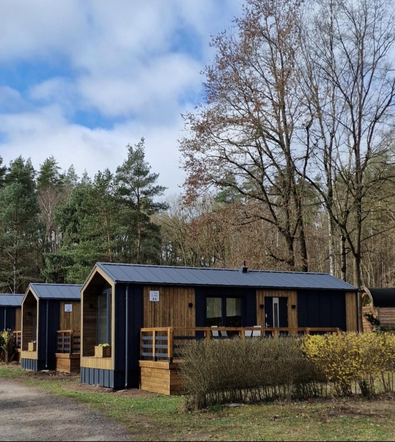 Stuer Tiny House Lotta - Auszeit-Oase Am Plauer See מראה חיצוני תמונה