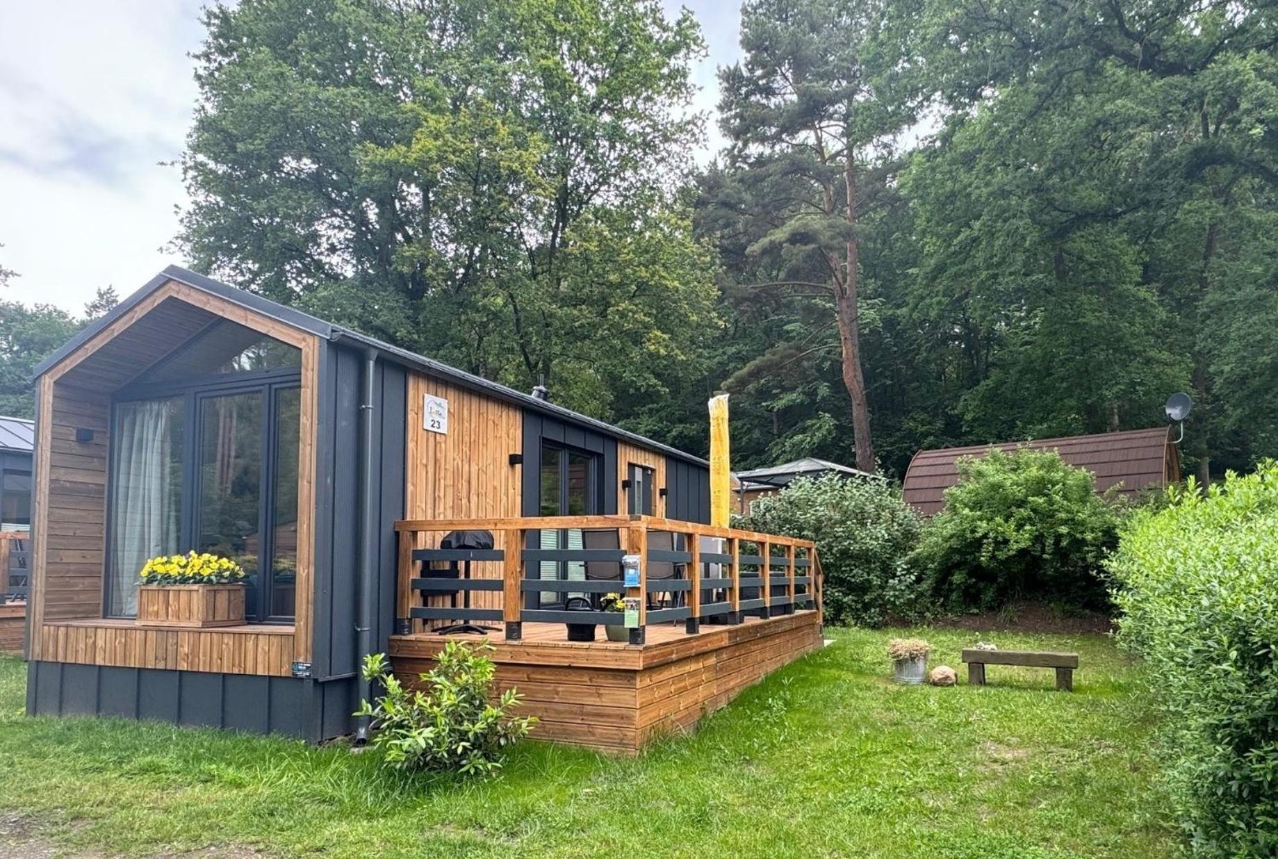 Stuer Tiny House Lotta - Auszeit-Oase Am Plauer See מראה חיצוני תמונה